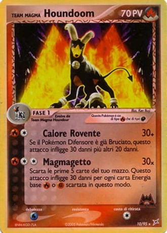 Team Magma's Houndoom #10 — EX Team Magma vs Team Idro