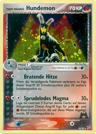 Team Magmas Hundemon #10 — EX Team Magma vs Team Aqua