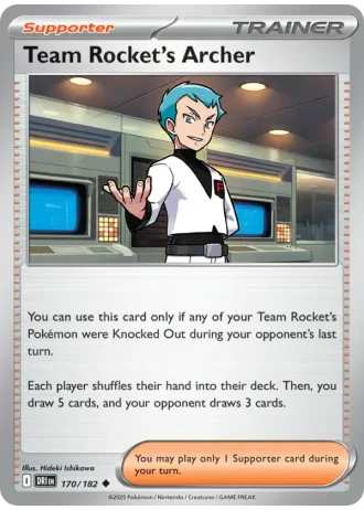 Team Rocket's Archer #170/182 — Destined Rivals