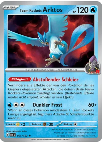 Team Rockets Arktos #051 — Ewige Rivalen