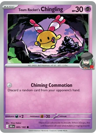 Team Rocket's Chingling #085 — Destined Rivals