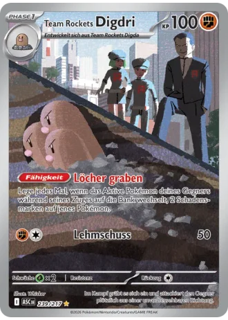 Team Rockets Digdri #239/217 — Erhabene Helden