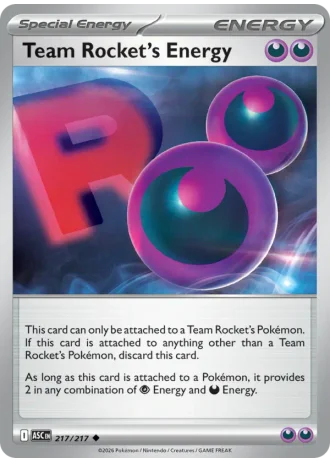Team Rocket's Energy #217 — Ascended Heroes