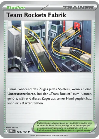 Team Rockets Fabrik #173/182 — Ewige Rivalen