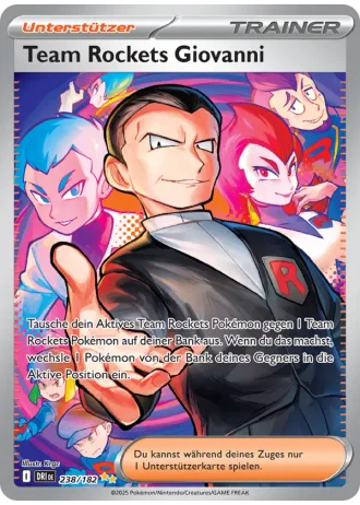 Team Rockets Giovanni #238/182 — Ewige Rivalen