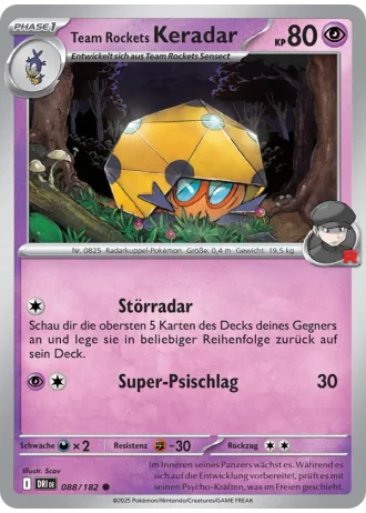 Team Rockets Keradar #088/182 — Ewige Rivalen