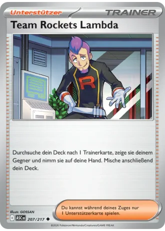 Team Rockets Lambda #207/217 — Erhabene Helden