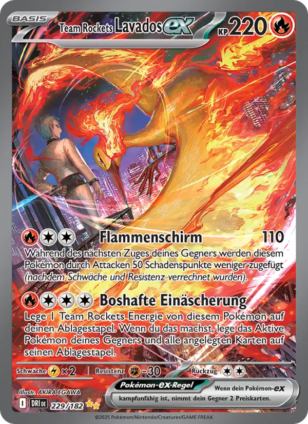 Team Rockets Lavados ex #229 — Ewige Rivalen