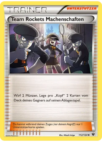 Team Rockets Machenschaften #112/124 — Schicksalsschmiede