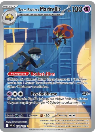 Team Rockets Maritellit #198/182 — Ewige Rivalen