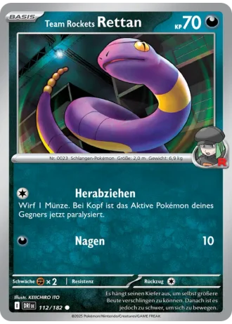Team Rockets Rettan #112/182 — Ewige Rivalen