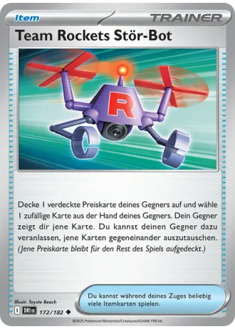 Team Rockets Stör-Bot #172/182 — Ewige Rivalen