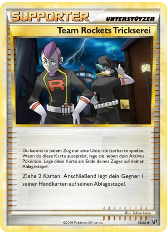 Team Rockets Trickserei #78/90 — Unerschrocken