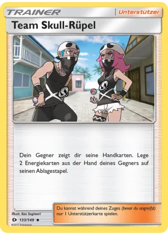 Team Skull-Rüpel #133/149 — Sonne & Mond