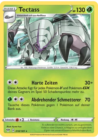 Tectass #18/189 — Flammende Finsternis