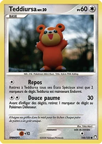 Teddiursa #105 — Trésors Mystérieux