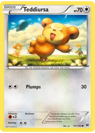 Teddiursa #121/162 — TURBOstart