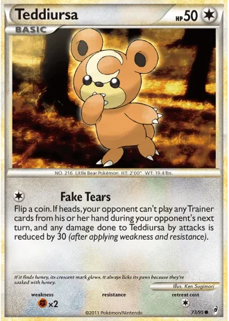 Teddiursa #73/95 — Call of Legends
