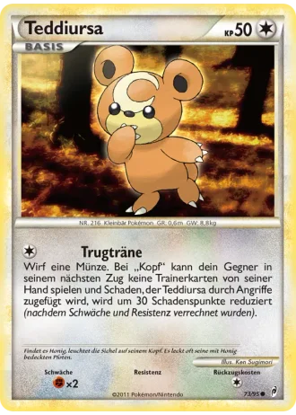 Teddiursa #73/95 — Ruf der Legenden