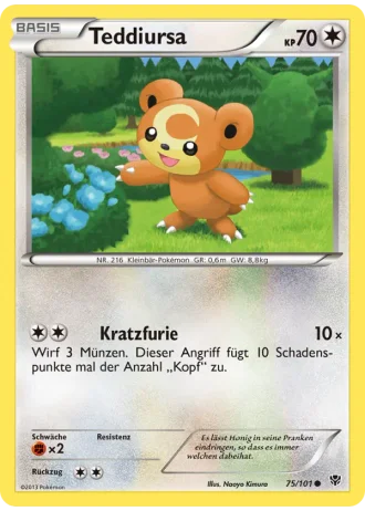 Teddiursa #75/101 — Plasma-Blaster