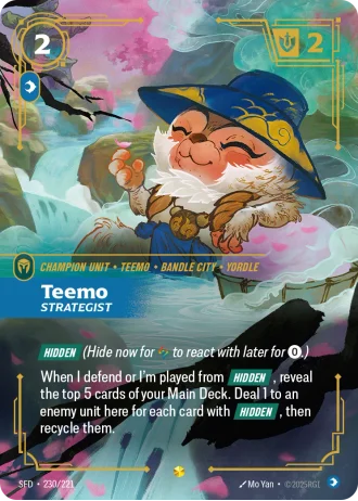 Teemo, Strategist #230/221 — Spiritforged