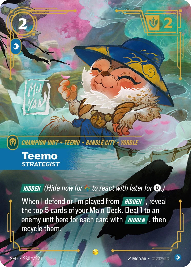 Teemo, Strategist #230s — Spiritforged