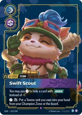 Teemo, Swift Scout #263/298 — Origins