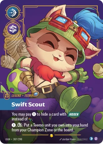 Teemo, Swift Scout #307/298 — Origins