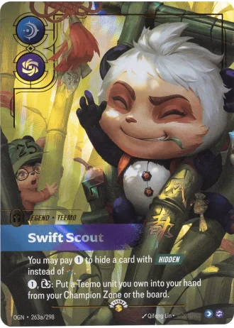 Teemo, Swift Scout #263a/298 — Worlds Bundle 2025