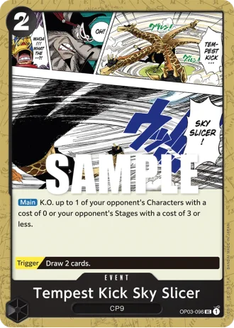 Tempest Kick Sky Slicer (OP03-096) — Pillars of Strength (OP03)