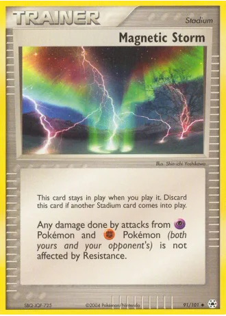 Tempesta Magnetica #91/101 — EX Leggende Nascoste