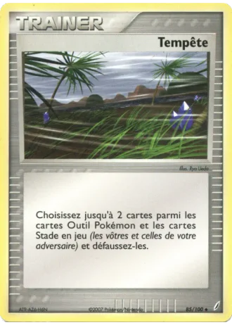 Tempête #85/100 — EX Gardiens de Cristal