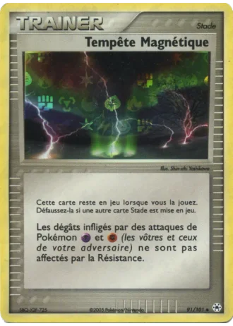 Tempête Magnétique #91/101 — EX Légendes Oubliées