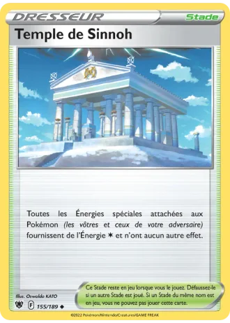 Temple de Sinnoh #155/189 — Astres Radieux