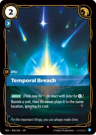 Temporal Breach #066/166 — Vendetta