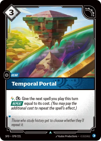 Temporal Portal #078/221 — Spiritforged
