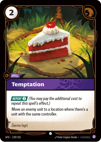 Temptation #129/221 — Spiritforged