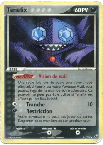 Tenefix #23/107 — EX Deoxys