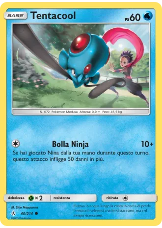 Tentacool #40/214 — Legami Inossidabili