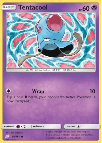 Tentacool #60/181 — Team Up