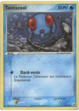 Tentacool #66 — EX Créateurs de légendes