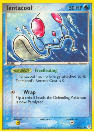 Tentacool #77/101 — EX Leggende Nascoste