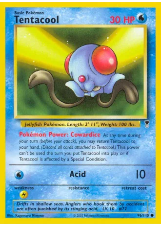 Tentacool #96 — Legendary Collection