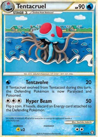 Tentacruel #50/102 — Battaglie Trionfali