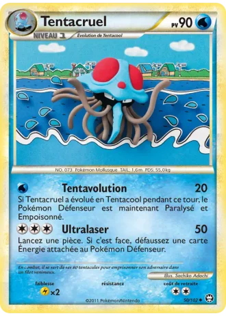 Tentacruel #50/102 — Triomphant