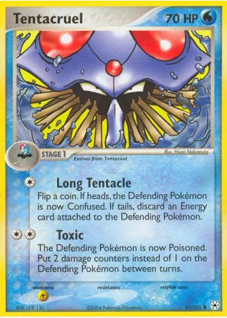 Tentacruel #51/101 — EX Leggende Nascoste