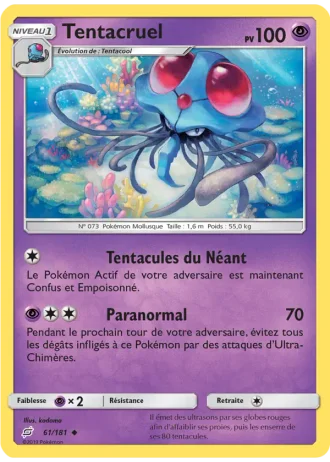 Tentacruel #61/181 — Duo de Choc