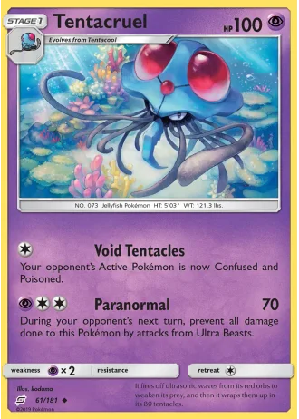 Tentacruel #61 — Team Up