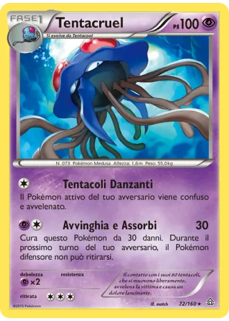 Tentacruel #72/160 — Scontro Primordiale