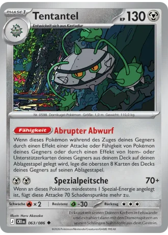 Tentantel #063/86 — Wachsendes Chaos